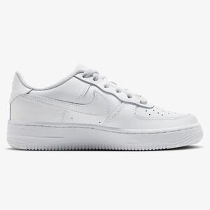 Nike Air Force 1 LE (GS) White/White Big Kids Basketball Shoes DH2920-111 5.5